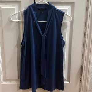 Banana Republic Deep Blue Sleeveless Blouse